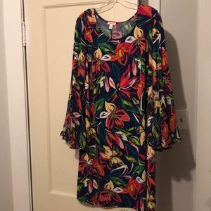 Colorful retro 60’s style dress